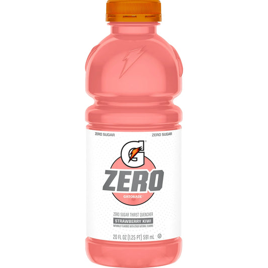 GATORADE -  ZERO STRAWBERRY KIWI -20OZ (3X8PK)
