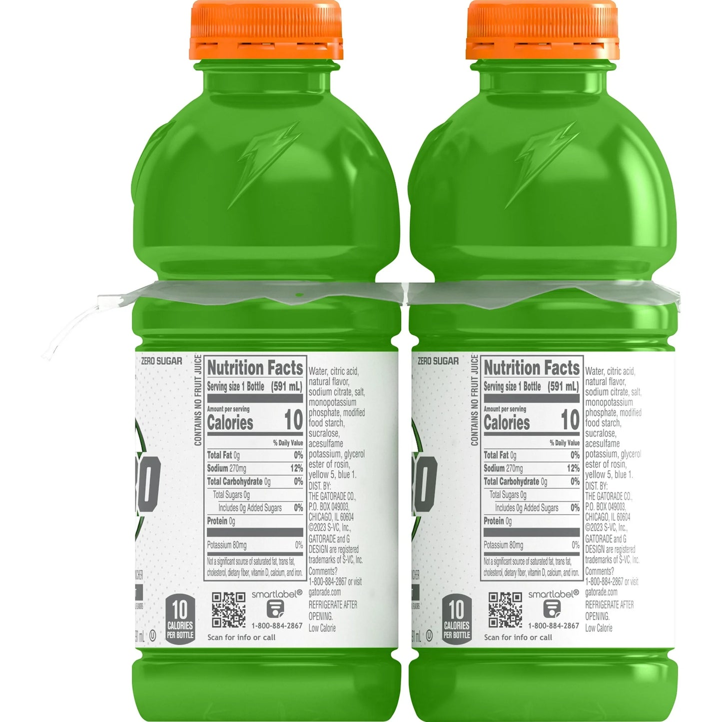 GATORADE -  ZERO APPLE BURST -20OZ (3X8PK)