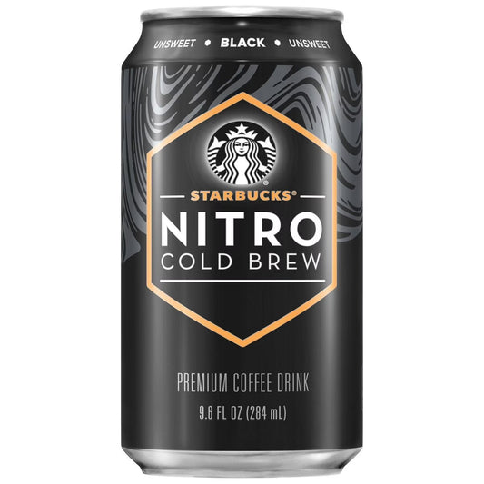 STARBUCKS -  NITRO CB UNSWEET BLACK - 9.6OZ