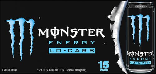 Monster Energy, Lo-Carb Monster, 16 floz