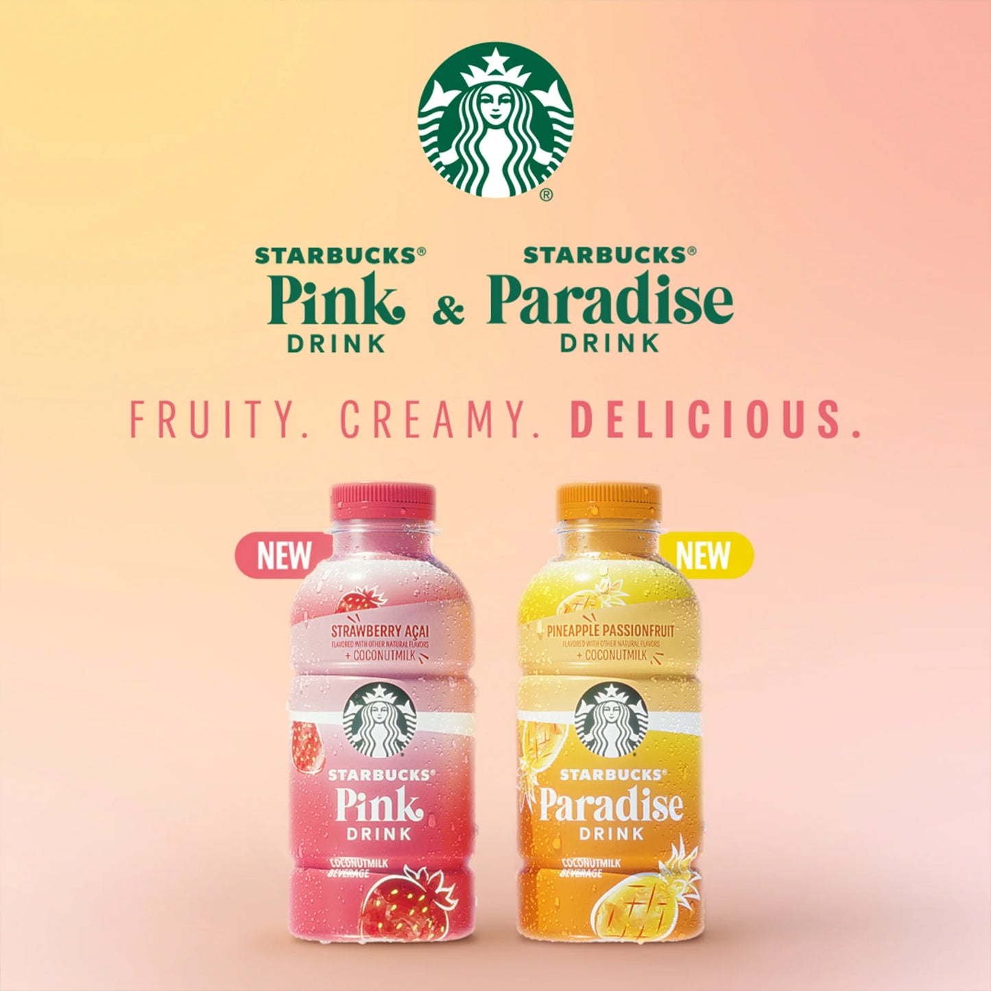 STARBUCKS - PINK DRINK - 14OZ 12PK
