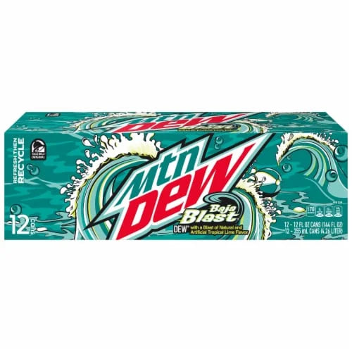 MOUNTAIN DEW - BAJA BLAST 12OZ (2X12PK)