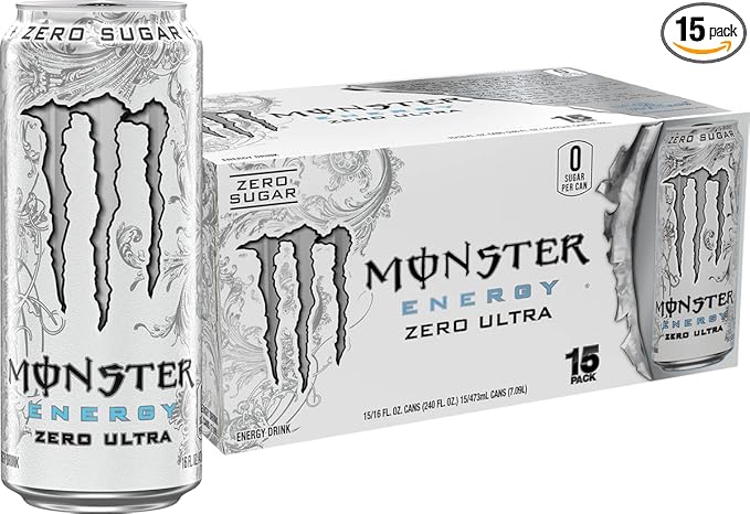 Monster Energy Zero Ultra, 16 FLOZ
