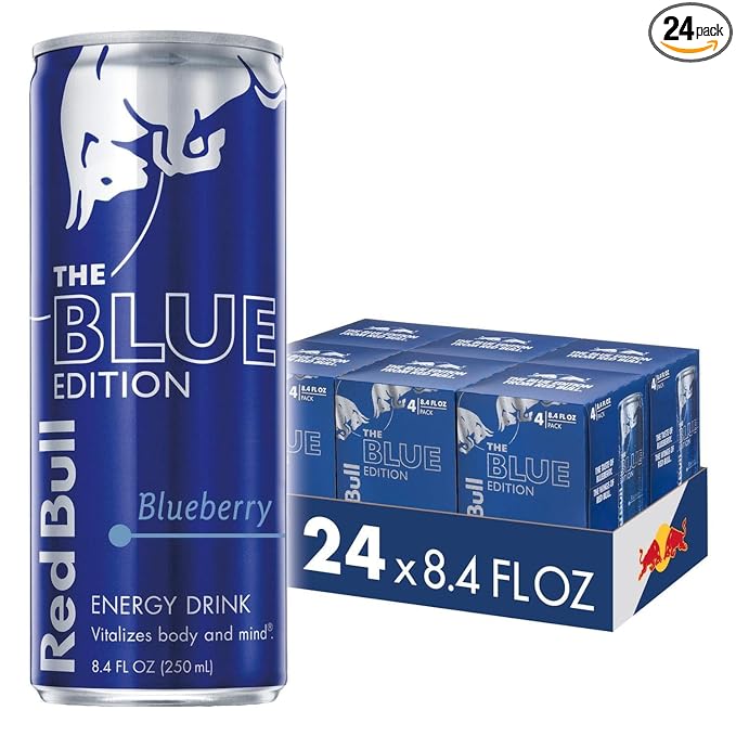 Red Bull Blue Edition Blueberry Energy Drink, 8.4 Fl Oz