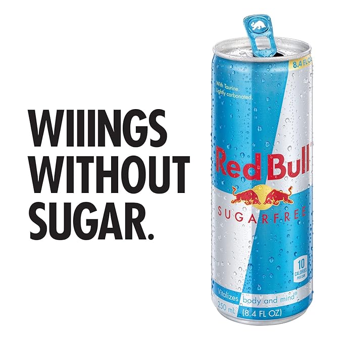 Red Bull Sugar Free Energy Drink, 8.4 Fl Oz