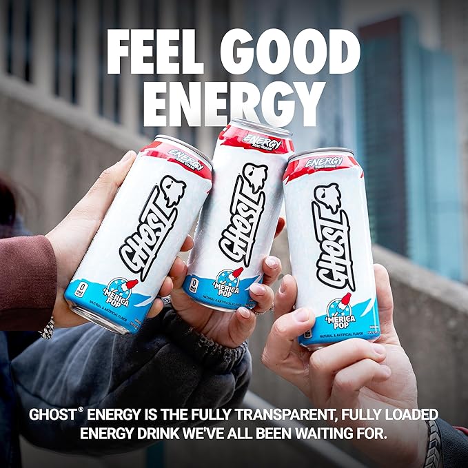 GHOST ENERGY -'MERICA POP -16FLOZ