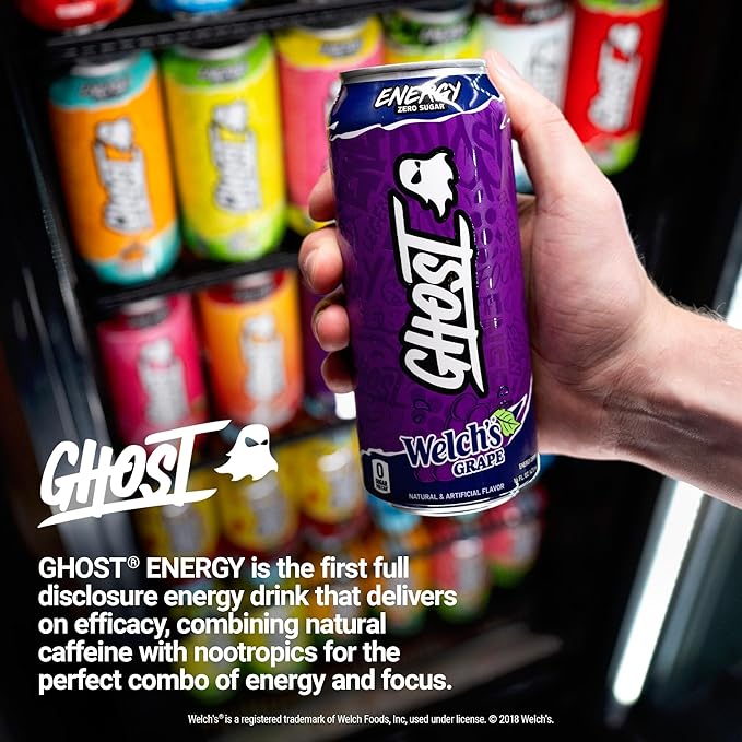 GHOST ENERGY - WELCH'S GRAPE -16FLOZ