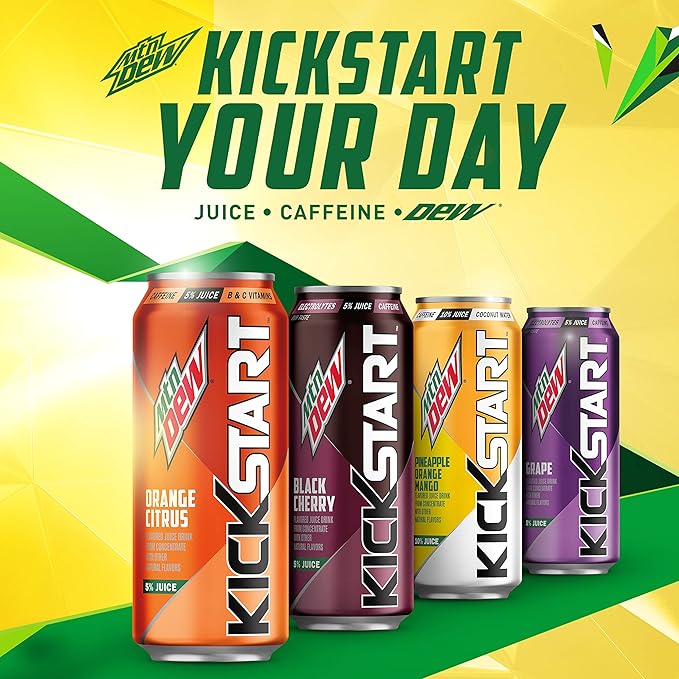 KICKSTART ORANGE -16OZ