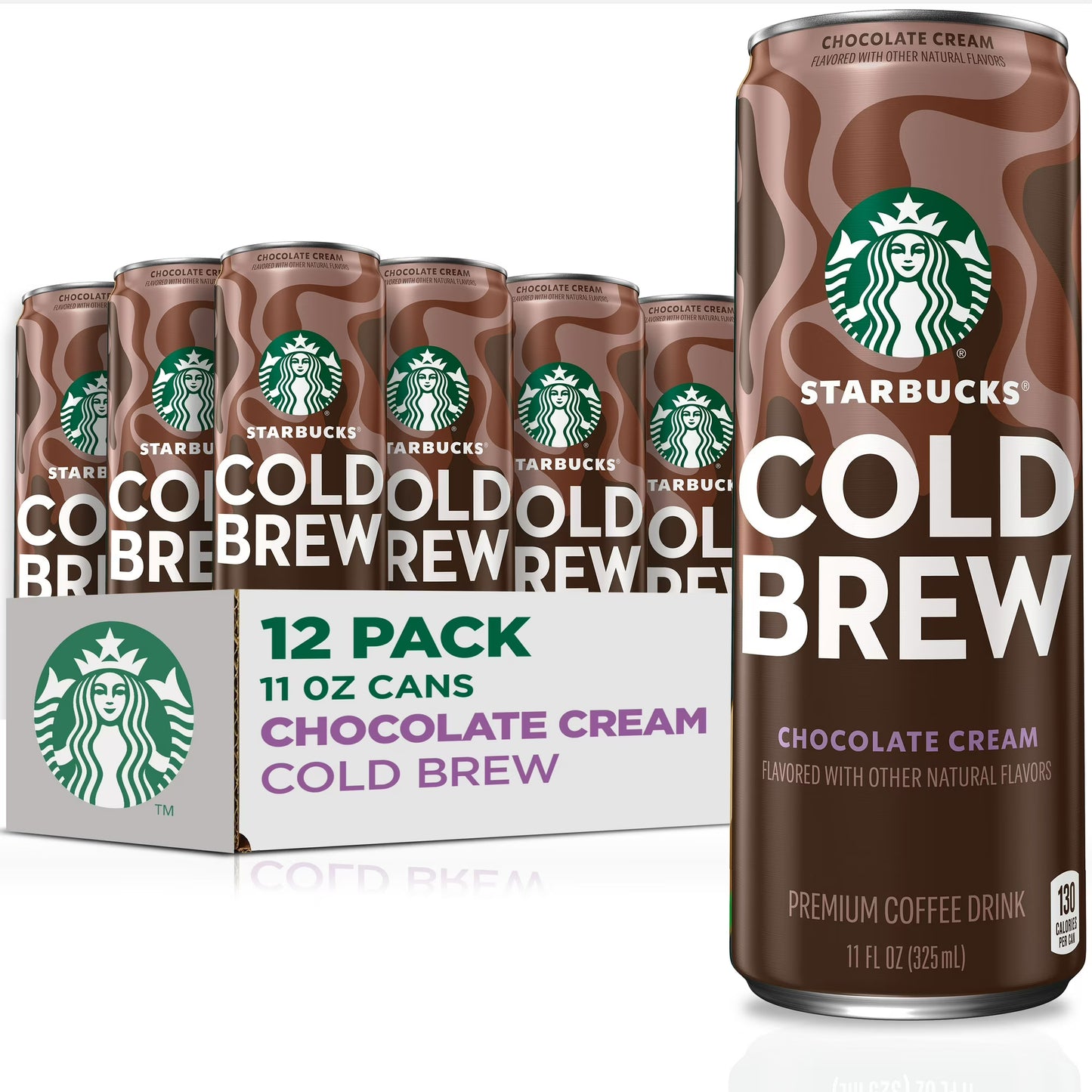 STARBUCKS -  CB CHOCOLATE CREAM - 11OZ 12PK