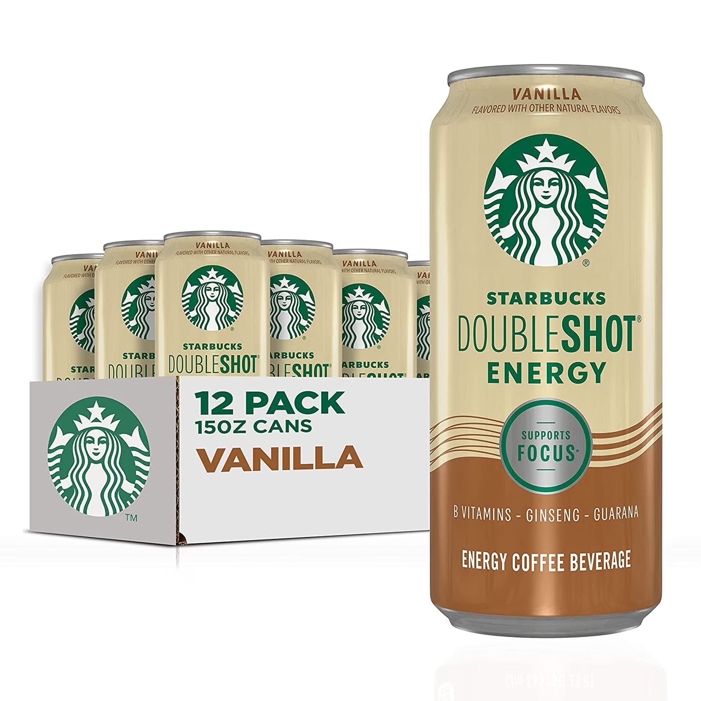 STARBUCKS -  DBLSHT VANILLA - 15OZ