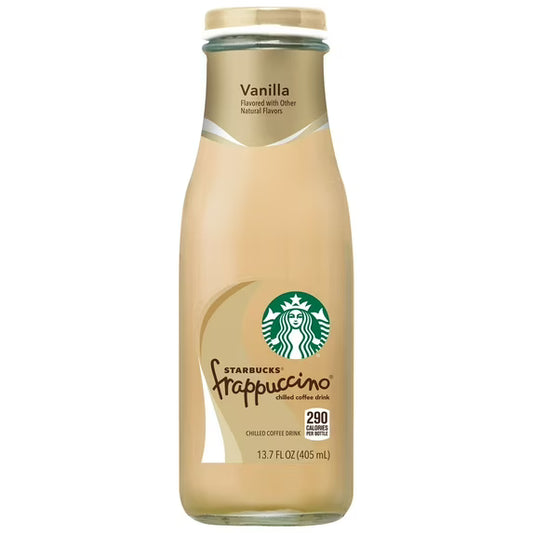 STARBUCKS -  VANILLA FRAPP - 13.7OZ