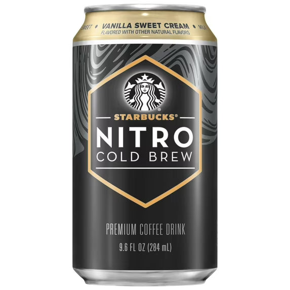 STARBUCKS -  NITRO CB VANILLA SWEET CREAM - 9.6OZ