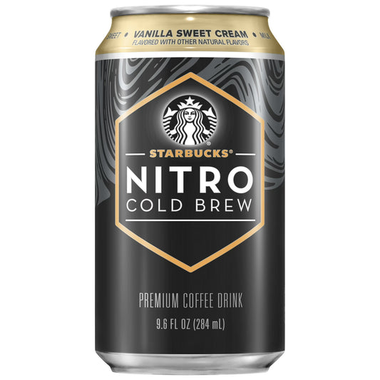 STARBUCKS -  NITRO CB VANILLA SWEET CREAM - 9.6OZ