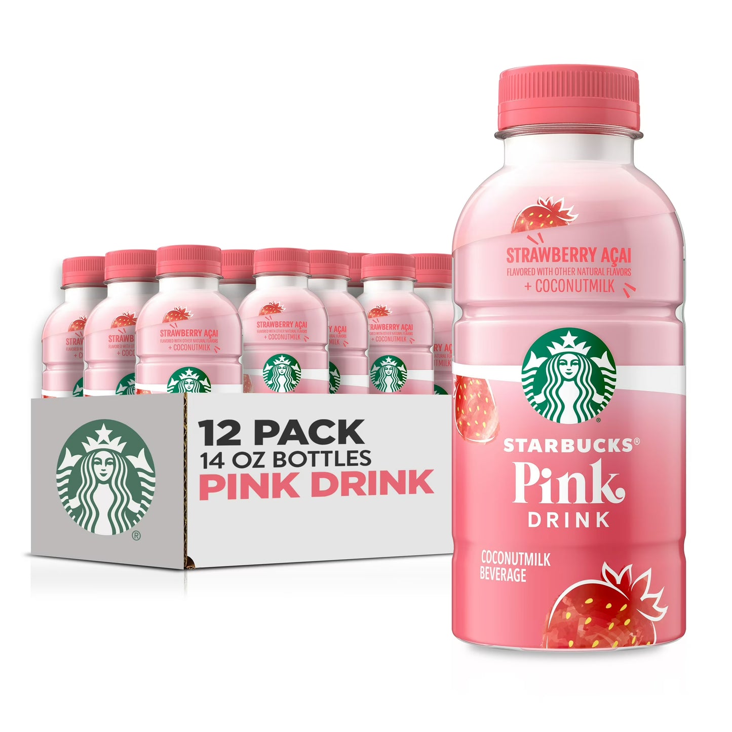 STARBUCKS - PINK DRINK - 14OZ 12PK