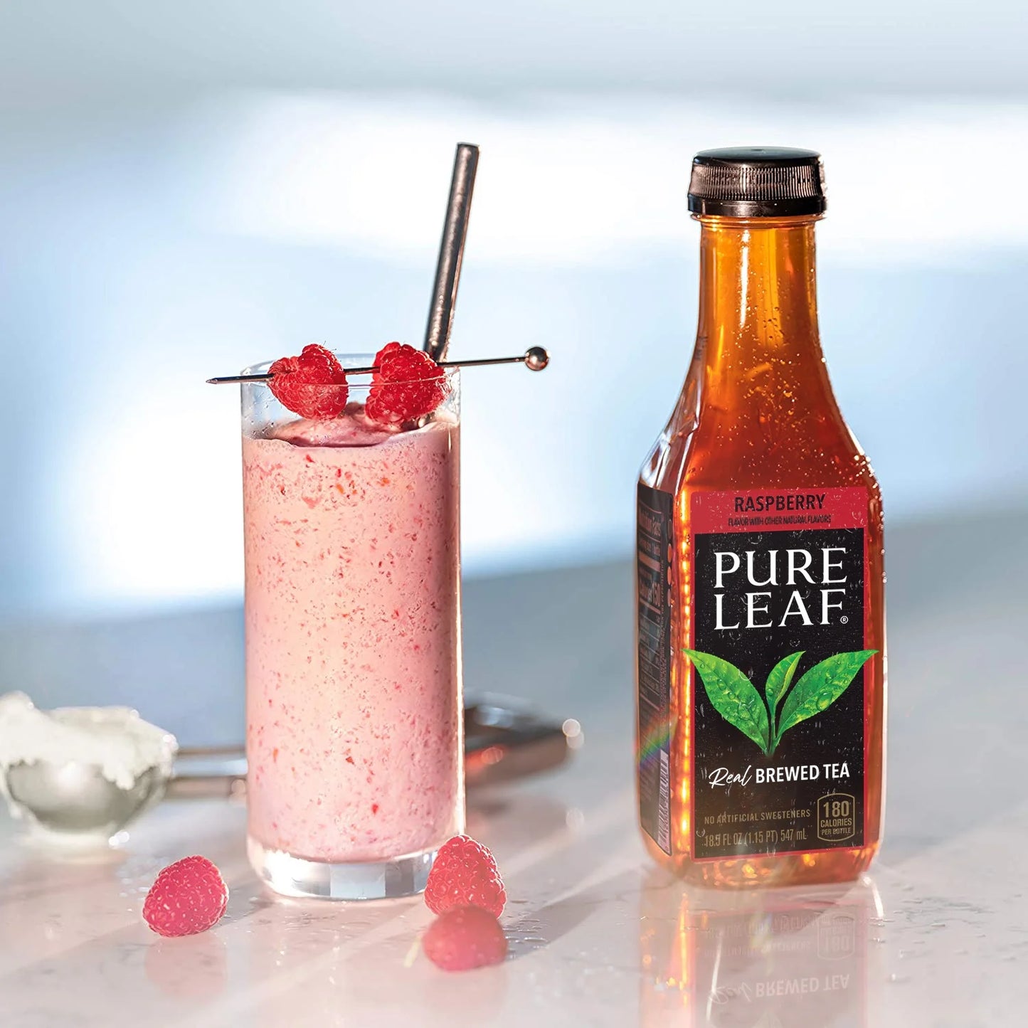 PURE LEAF - RASPBERRY TEA -18.5OZ -12PK