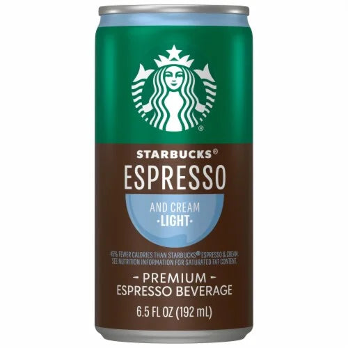 STARBUCKS - DBLSHT LIGHT ESPRESSO - 6.5OZ (6X4PK)
