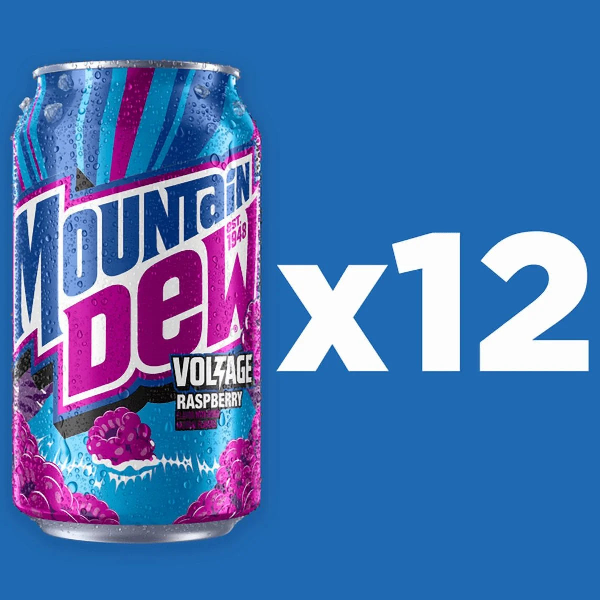 MOUNTAIN DEW - VOLTAGE -12OZ (2X12PK)