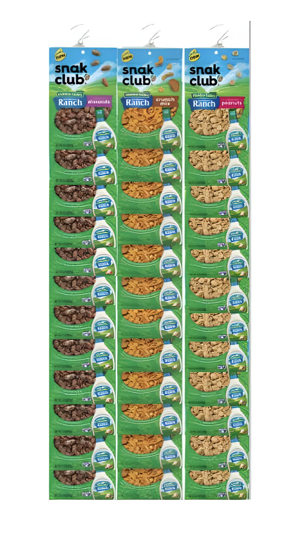 SNAK CLUB - SC-CS-RS HIDDEN VALLEY RANCH TRIO-36 BAGS