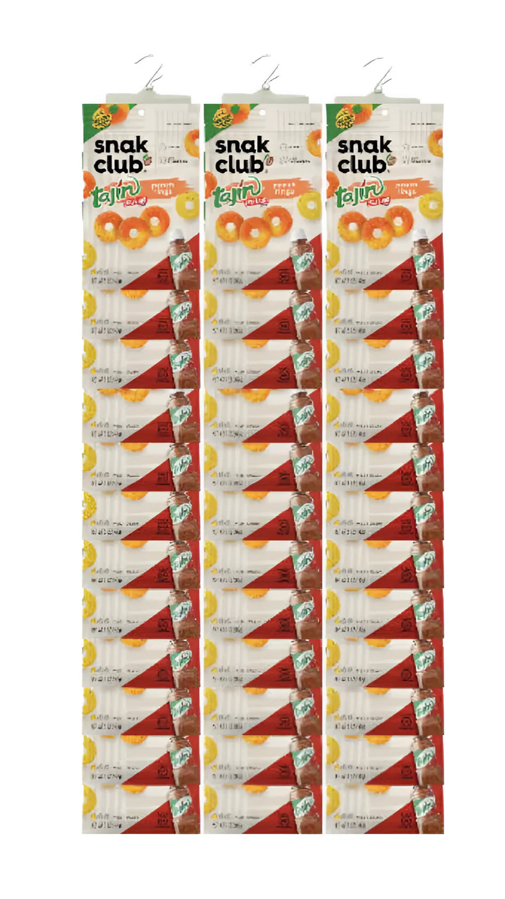 SNAK CLUB - SC-CS-RS-TAJIN PEACH RINGS-36 BAGS