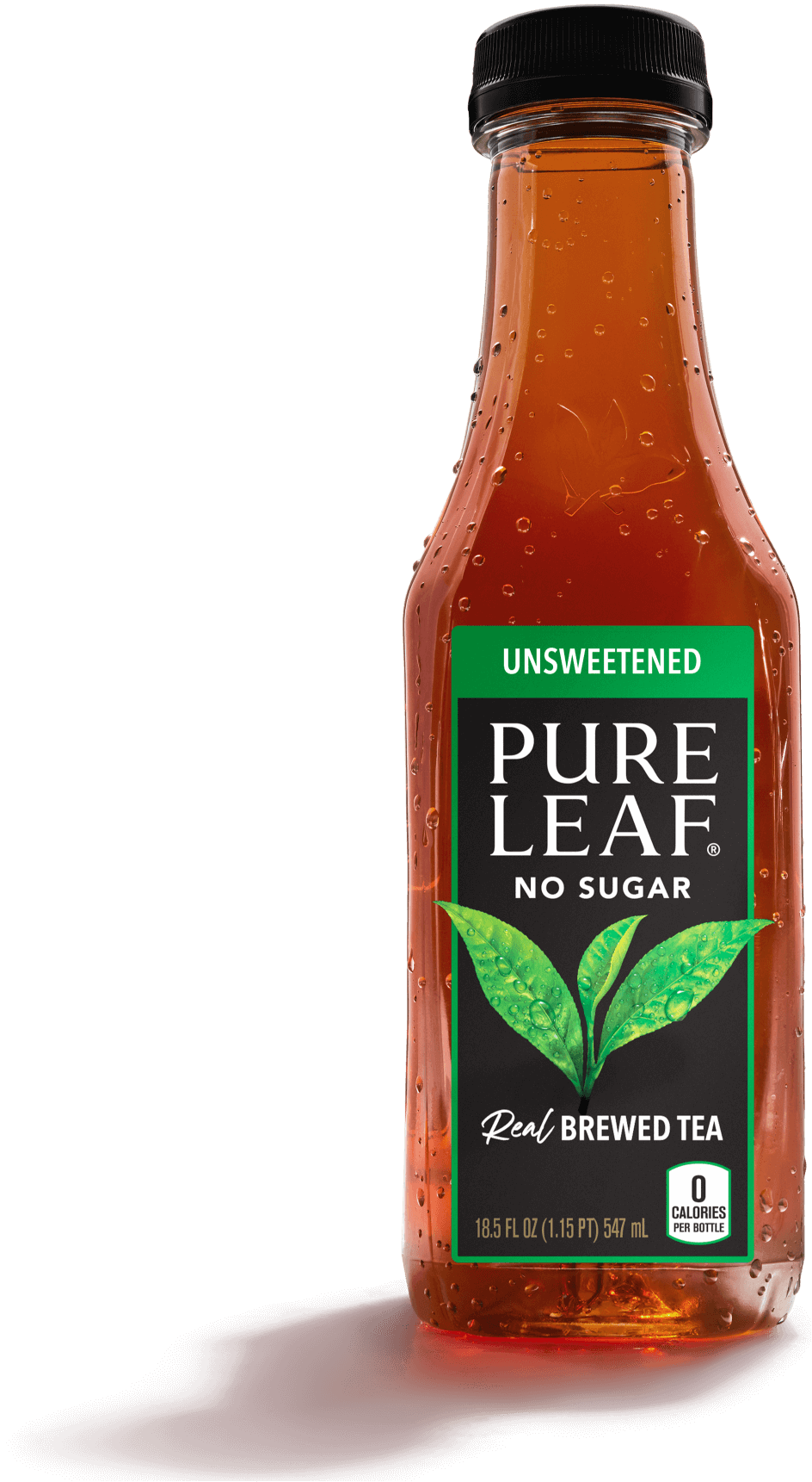PURE LEAF - UNSWEETENED TEA - 18.5OZ -12PK