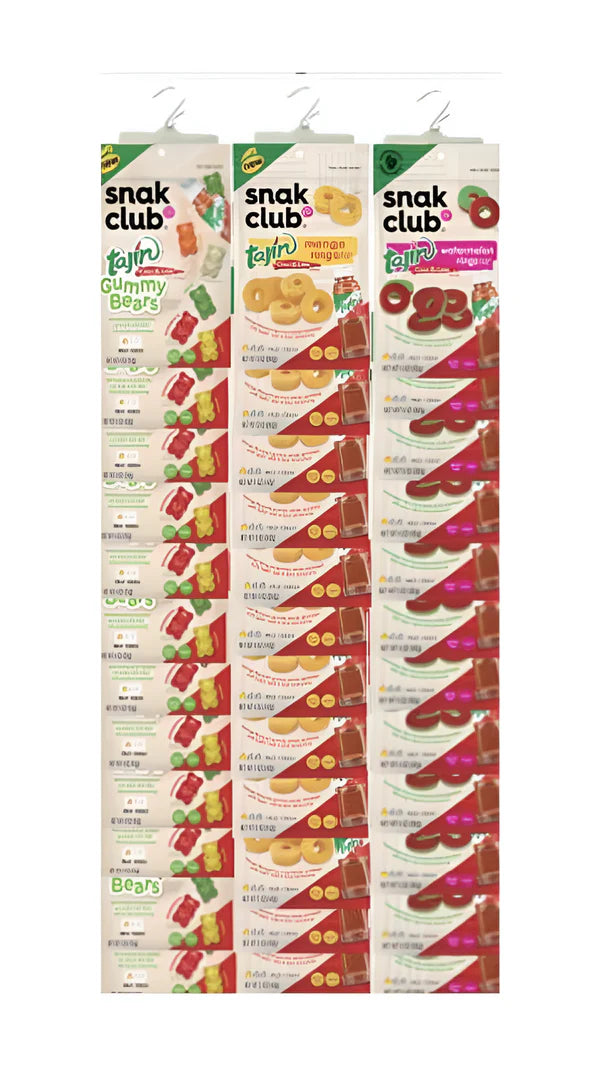 SNAK CLUB - SC-CS-RS TAJIN GUMMY TRIO 36-BAGS