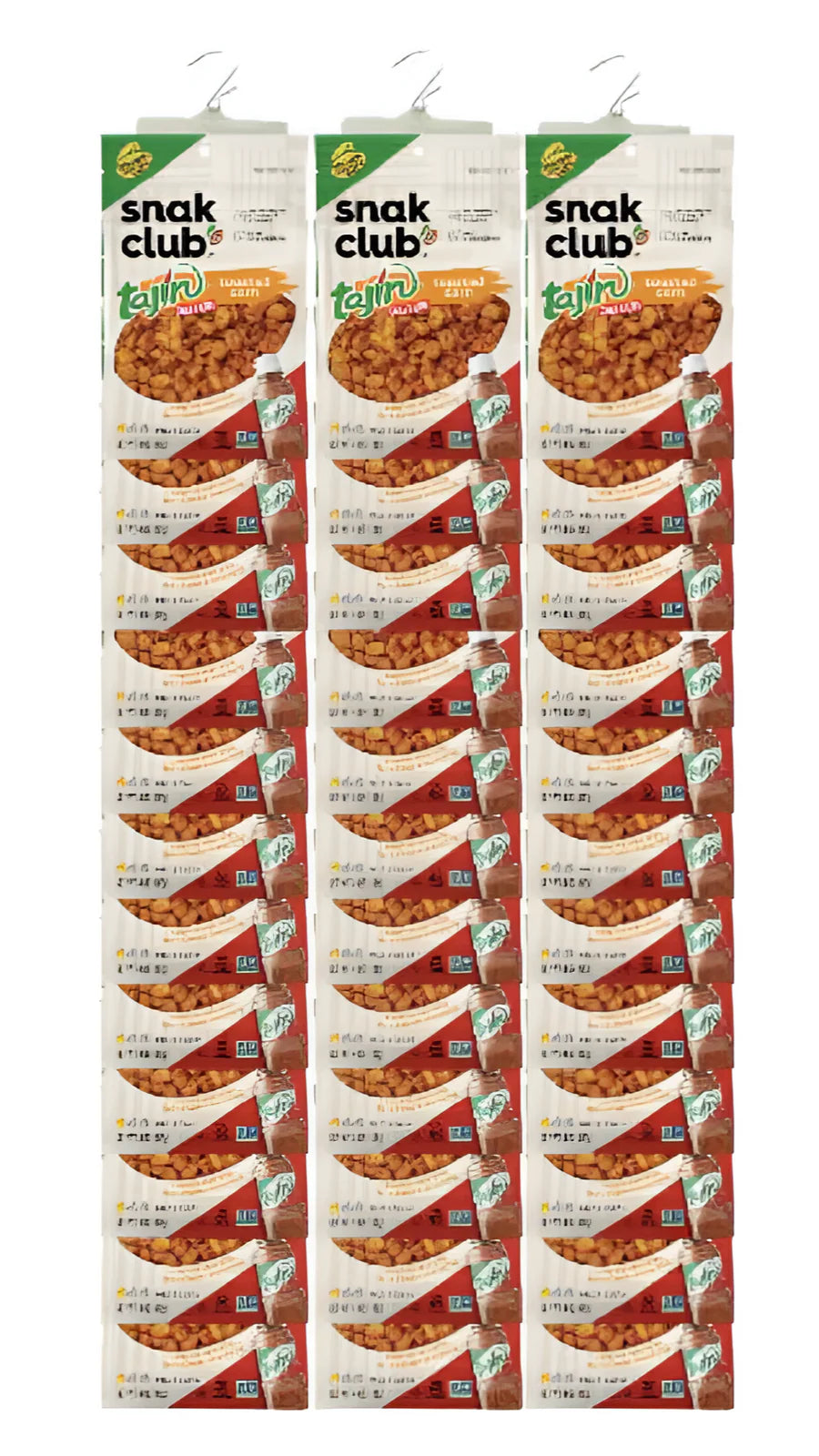 SNAK CLUB - SC-CS-RS-TAJIN TOASTED CORN-36 BAGS