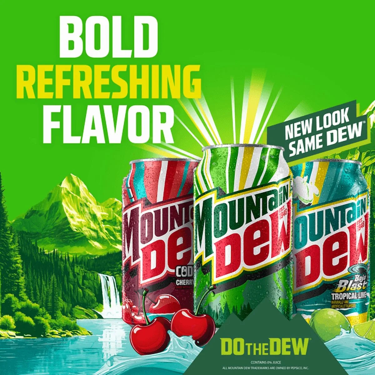 MOUNTAIN DEW - VOLTAGE -12OZ (2X12PK)