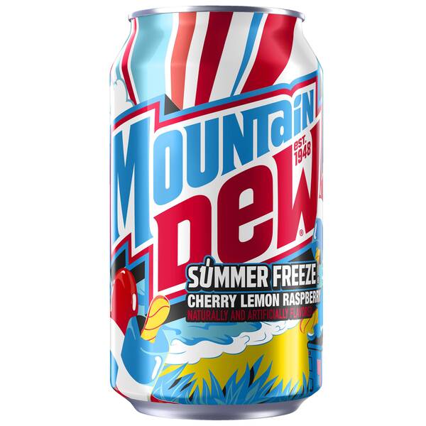 MOUNTAIN DEW - SUMMER FREEZE -12OZ (2X12PK)