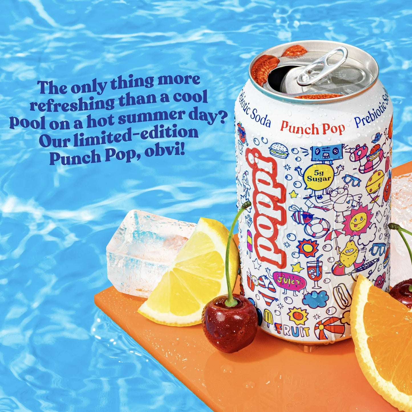 POPPI PUNCH POP CAN 12/ 12OZ