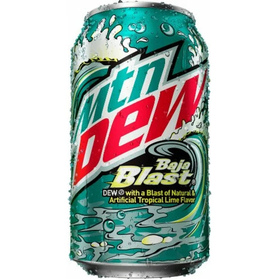 MOUNTAIN DEW - BAJA BLAST 12OZ (2X12PK)