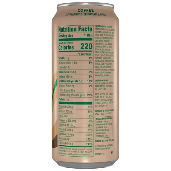 STARBUCKS -  DBLSHT COFFEE - 15OZ