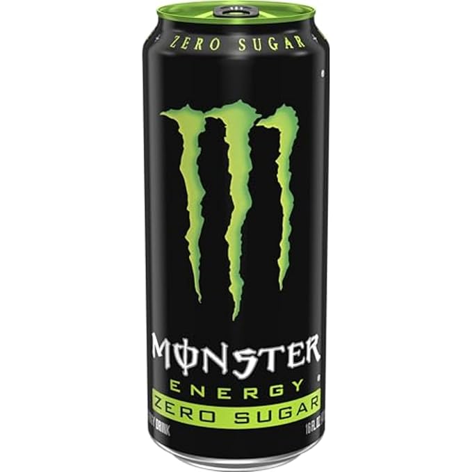 Monster Energy Zero Sugar, Green, Original, 16 floz