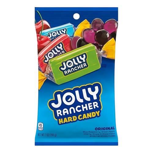 JOLLY RANCHER - HARD CANDY ASSORTED PEG -7OZ / 12