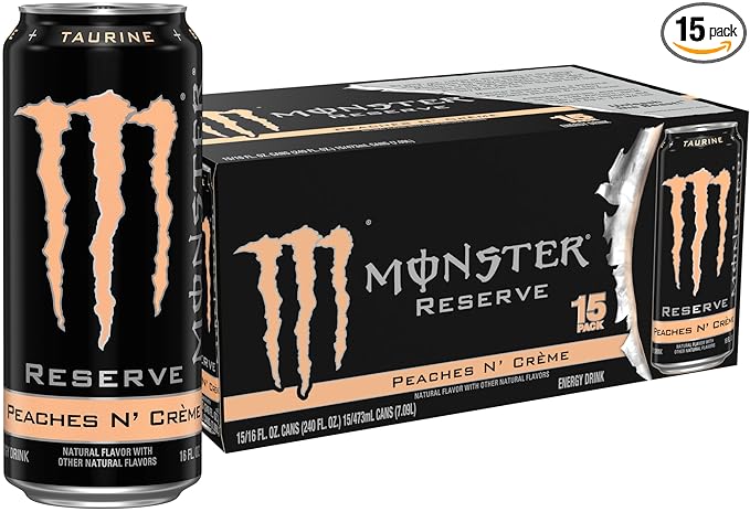 Monster Energy Reserve Peaches and Cream - 15.5OZ