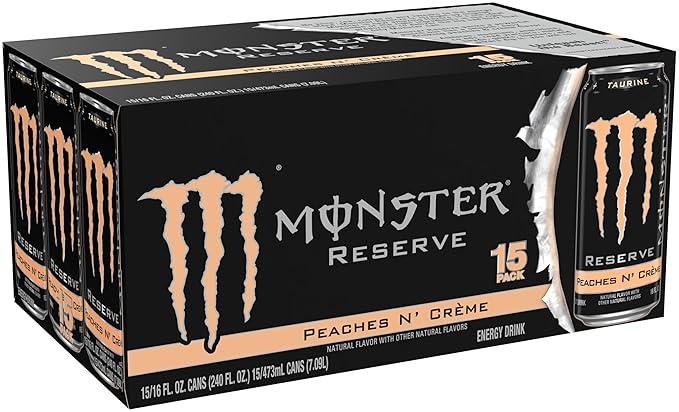 Monster Energy Reserve Peaches and Cream - 15.5OZ