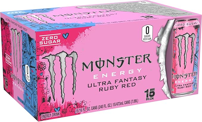 Monster energy ruby red -15.5oz