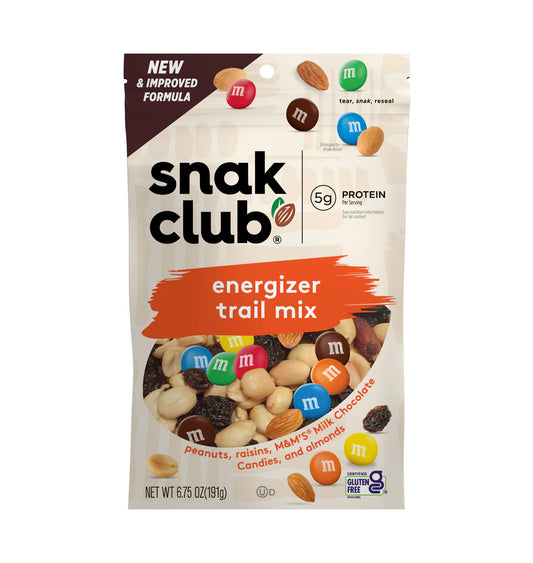 SNAK CLUB - SC-RS-ENERGIZER TRAIL MIX  6.75OZ /6
