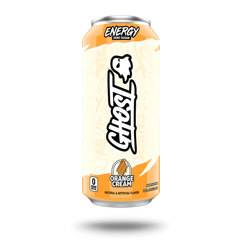GHOST Energy Drink - 12-Pack, Orange Cream