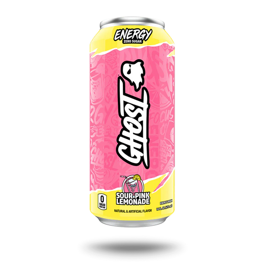 GHOST Energy Drink - 12-Pack, Sour Pink Lemonade