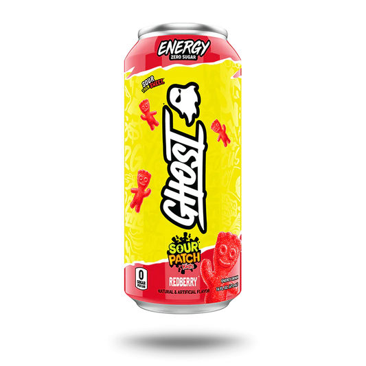 GHOST Energy Drink - 12-Pack, Sour Patch Kids Redberry