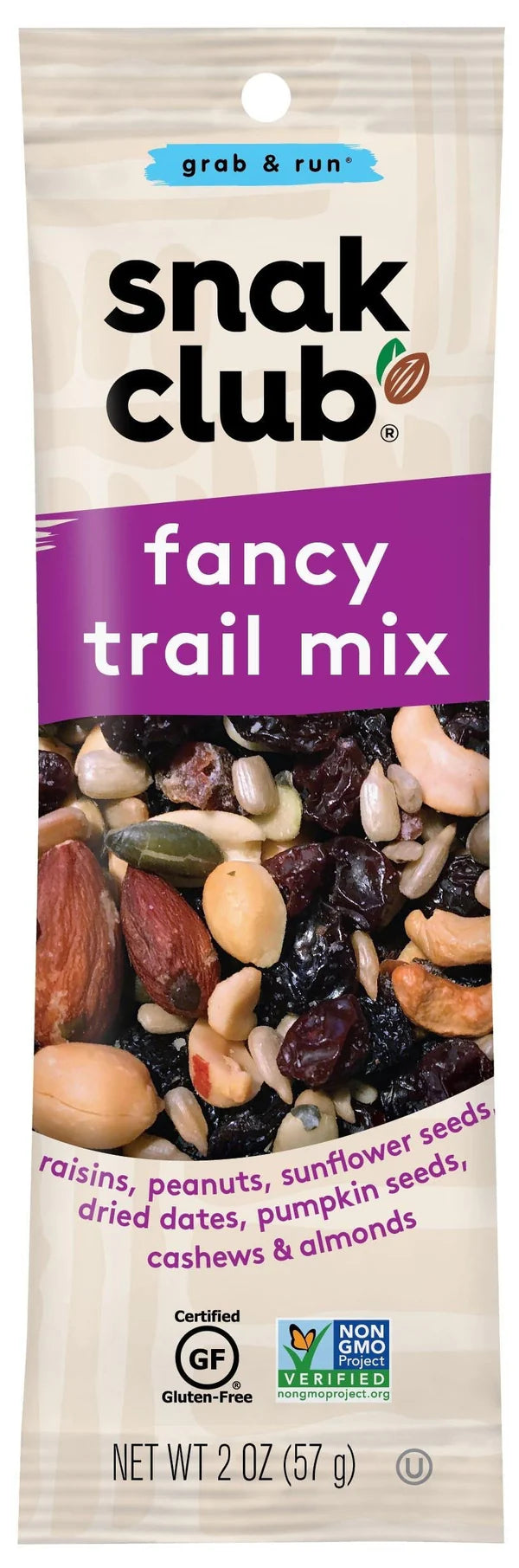 SNAK CLUB - SC-GR-FANCY TRAIL MIX 2oz/12/144