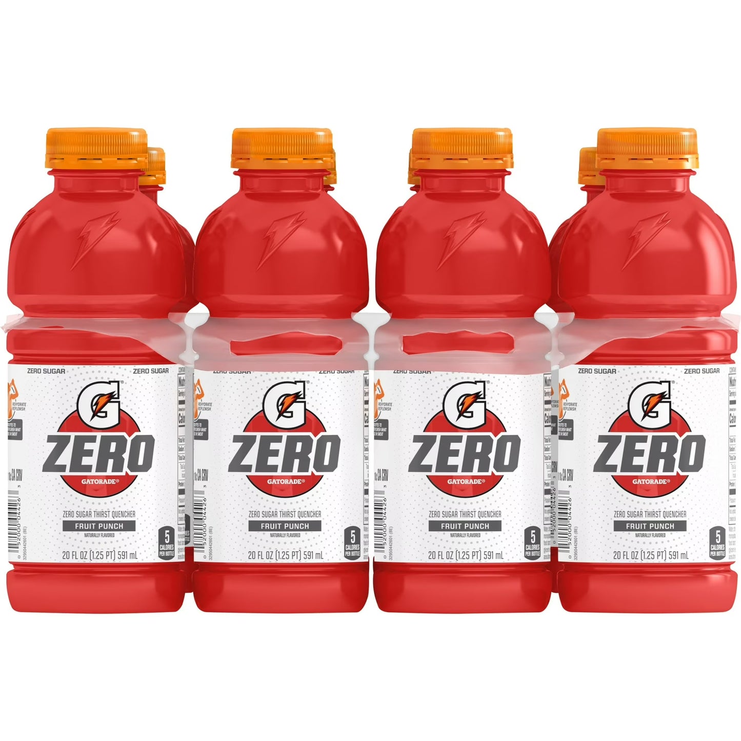 GATORADE -  ZERO FRUIT PUNCH -20OZ (3X8PK)
