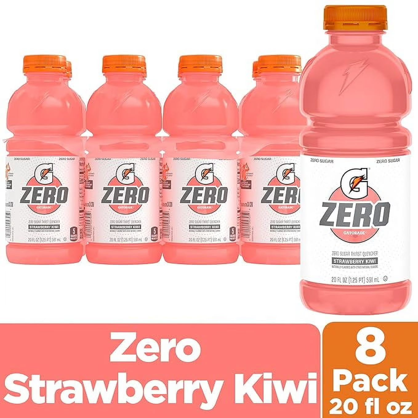 GATORADE -  ZERO STRAWBERRY KIWI -20OZ (3X8PK)