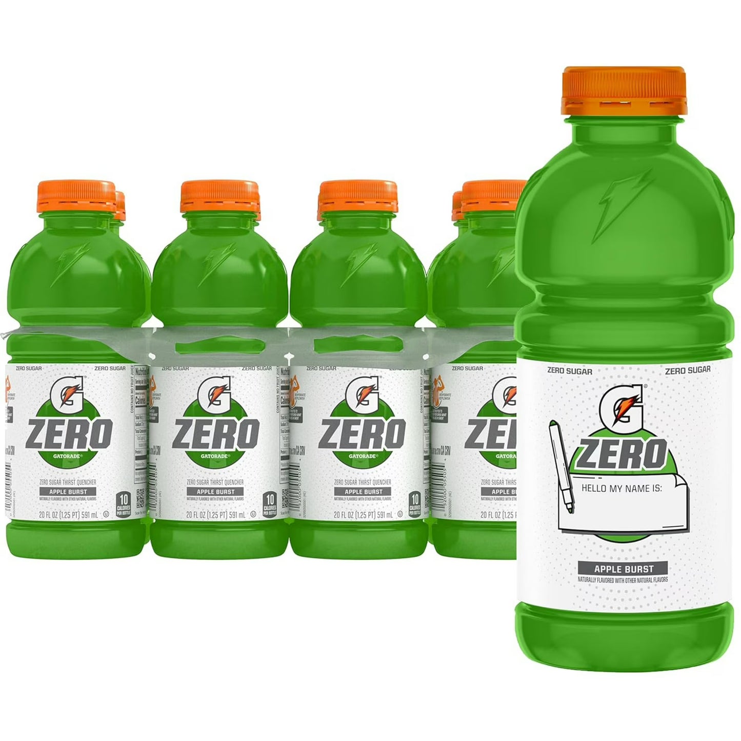 GATORADE -  ZERO APPLE BURST -20OZ (3X8PK)