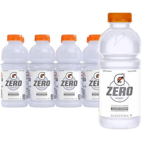 GATORADE -  ZERO GLACIER CHERRY -20OZ (3X8PK)