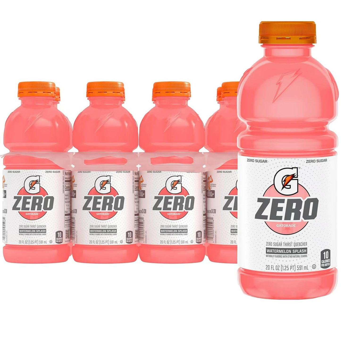 GATORADE -  ZERO WATERMELON SPLASH -20 OZ (3X8PK)