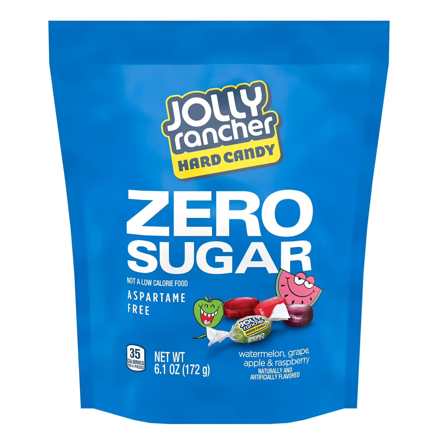 JOLLY RANCHER - HARD CANDY ASSORTED ZERO SUGAR - 6.1OZ / 8