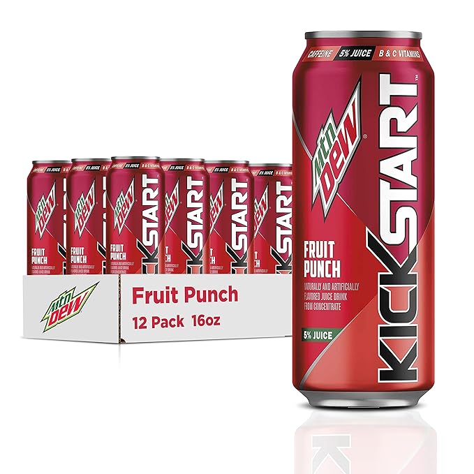 KICKSTART FRUIT PUNCH -16OZ