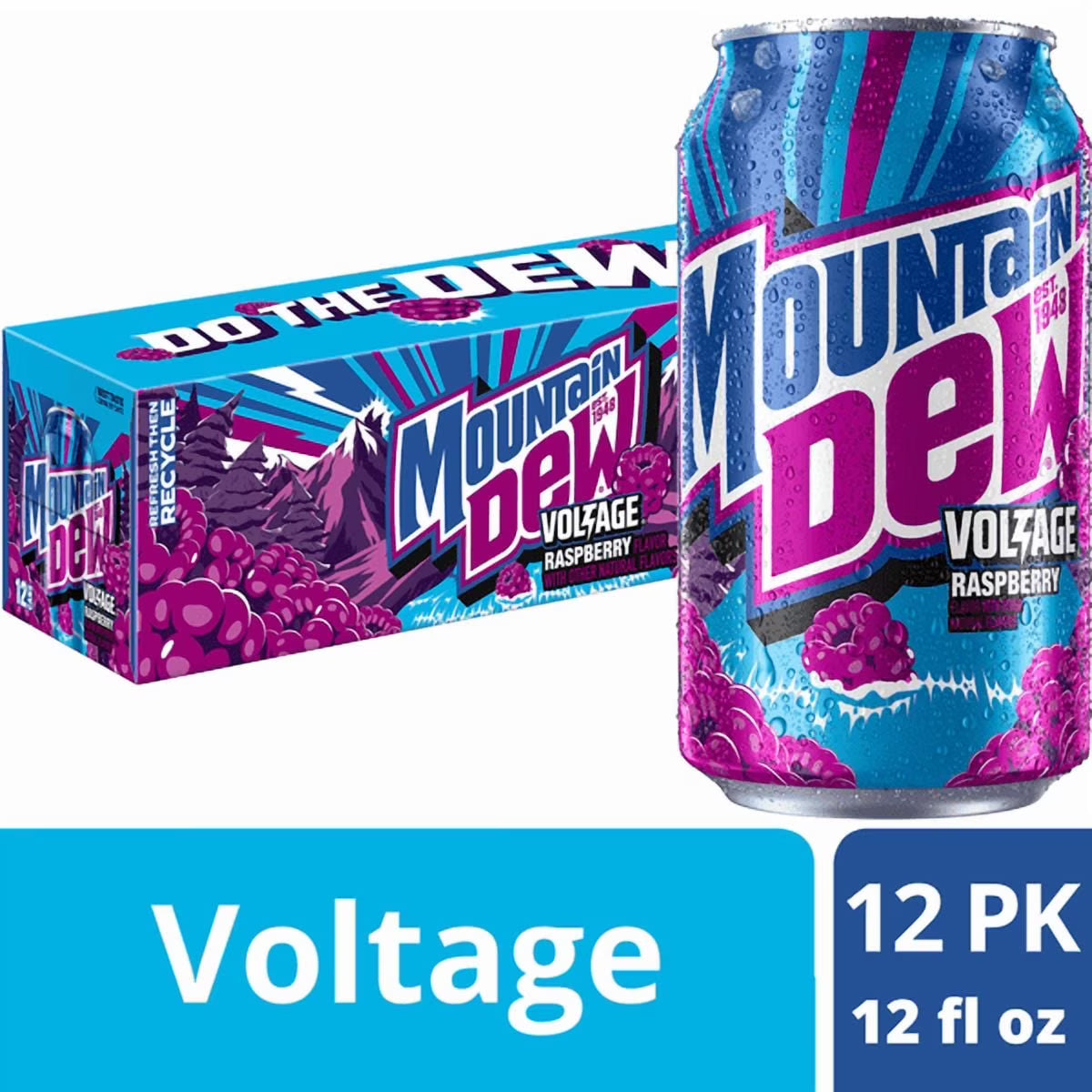 MOUNTAIN DEW - VOLTAGE -12OZ (2X12PK)