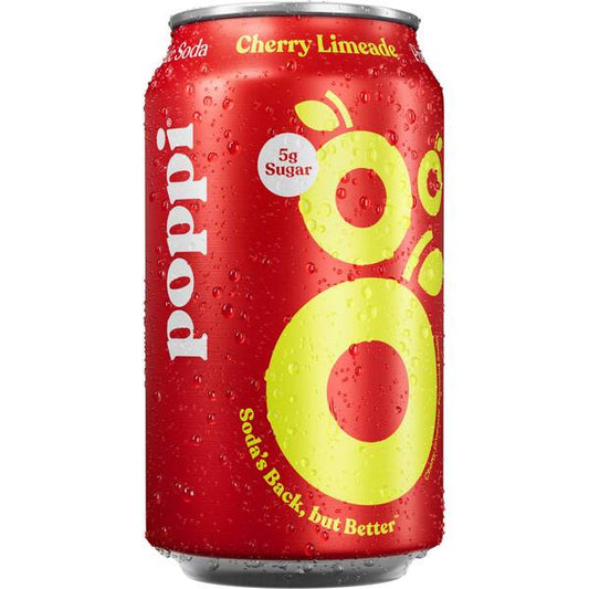 POPPI CHERRY LIMEADE CAN 12/ 12OZ